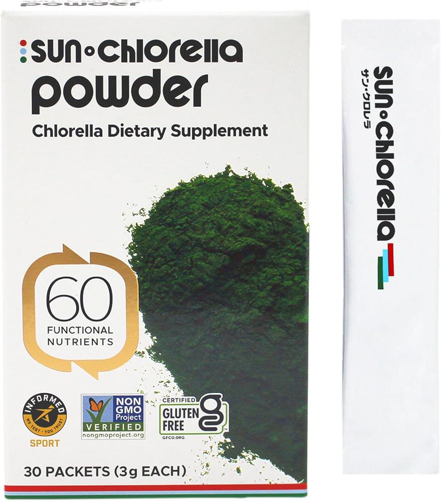 Sun Chlorella A Powder Box of 30 x 3g packets