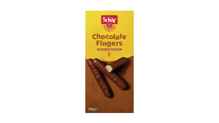 Schar Gluten Free Chocolate Fingers 150g
