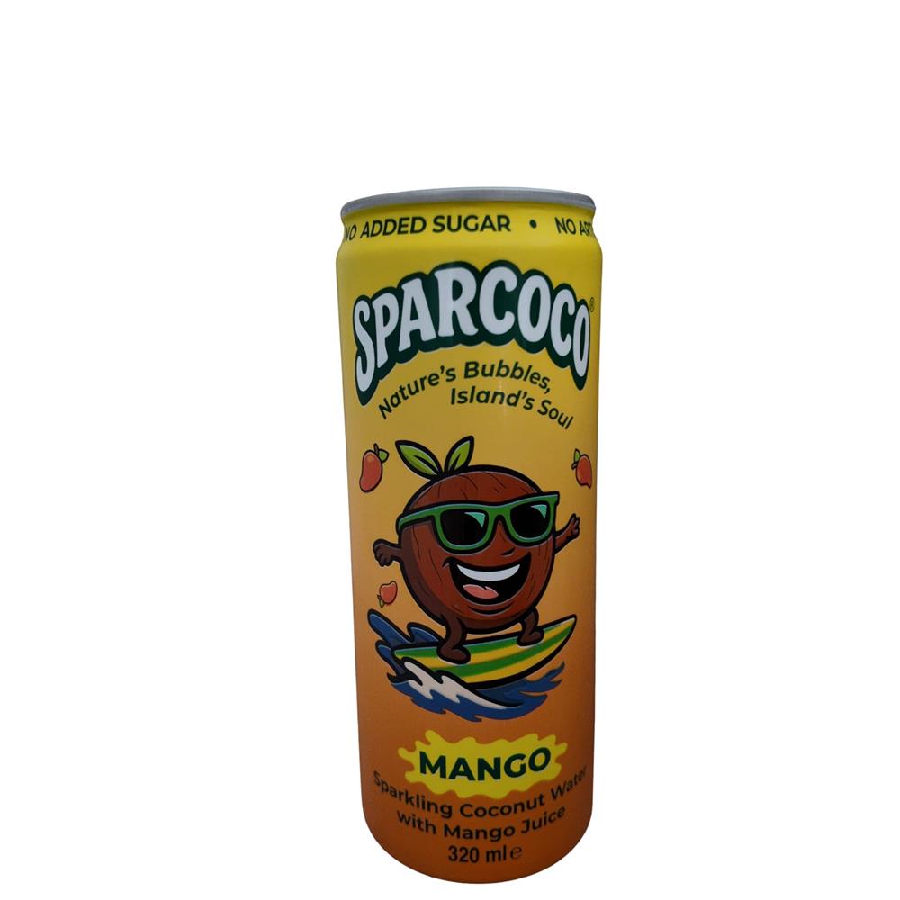 Sparcoco Sparkling Coconut Water with Mango - 320ml