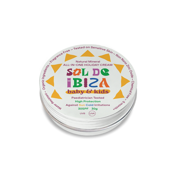 Mini Tin Sol de Ibiza Baby & Kids Mineral all-in-one Cream SPF30