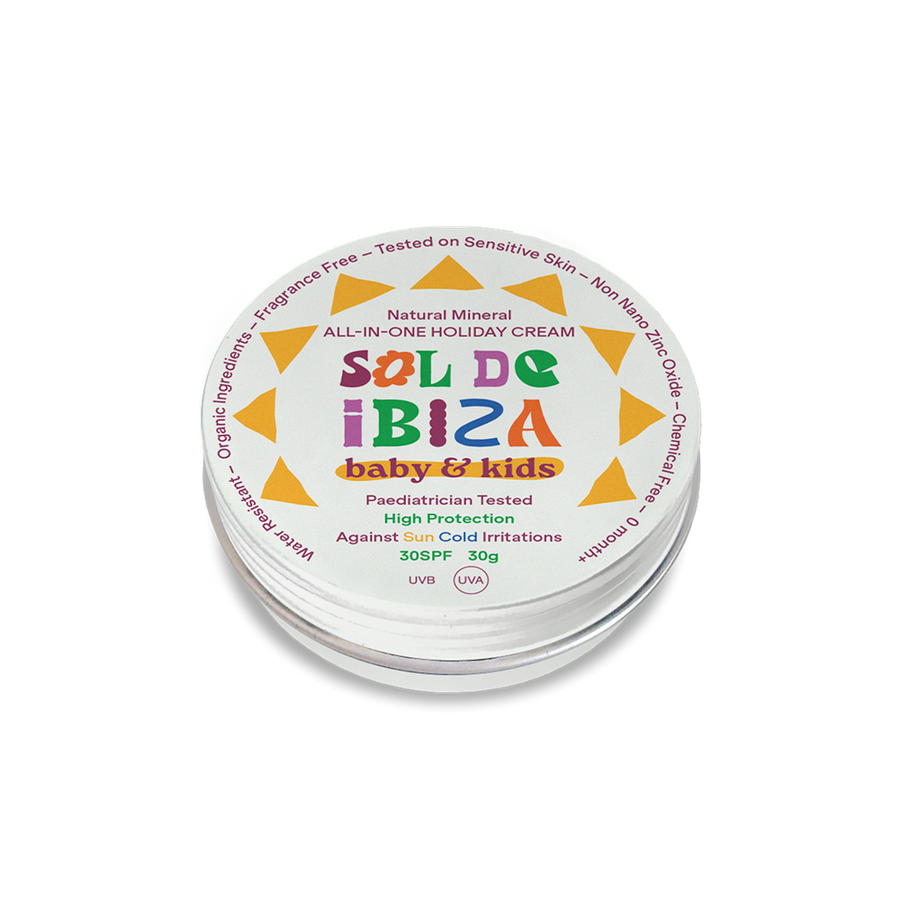 Mini Tin Sol de Ibiza Baby & Kids Mineral all-in-one Cream SPF30