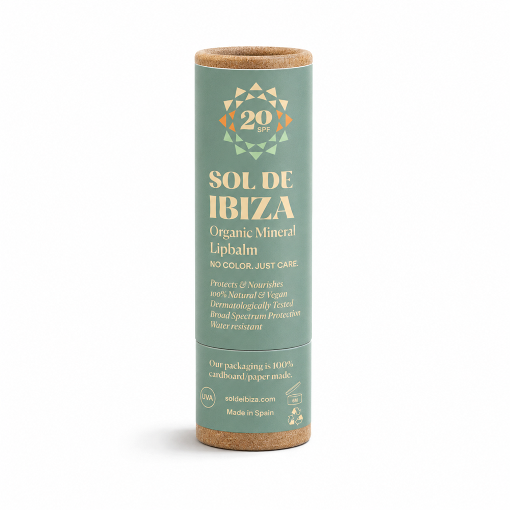 Plastic Free Organic Mineral Lip Balm SPF20