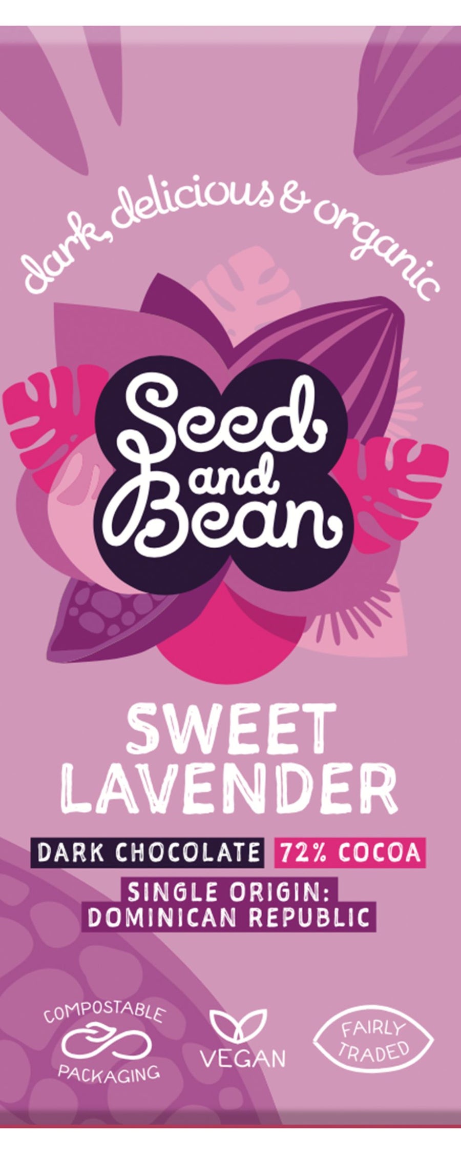Org Extra Dark Lavender Bar 75g