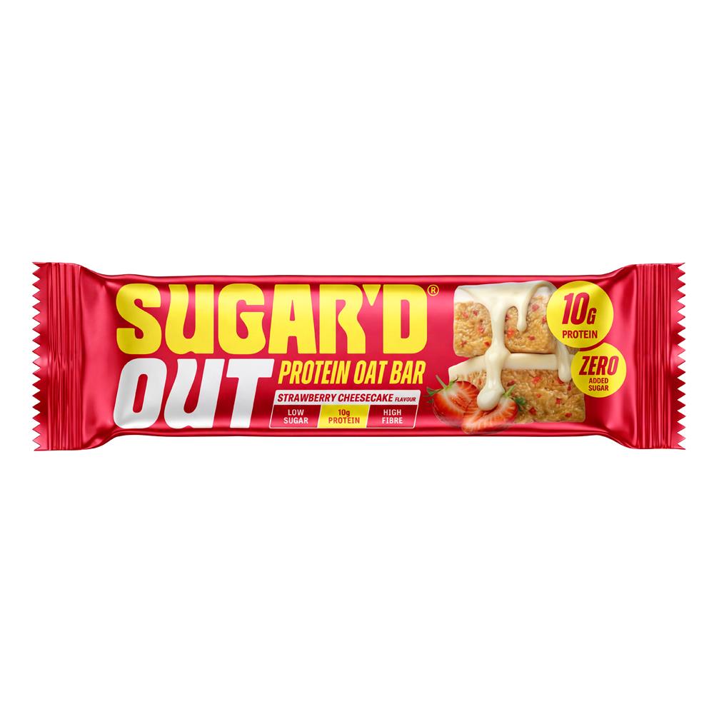 Strawberry Cheesecake Protein & Fibre Oat Bar 62g