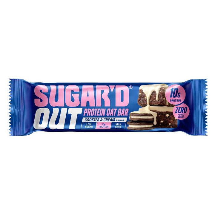 Cookies & Cream Protein + Fibre Oat Bar 62g