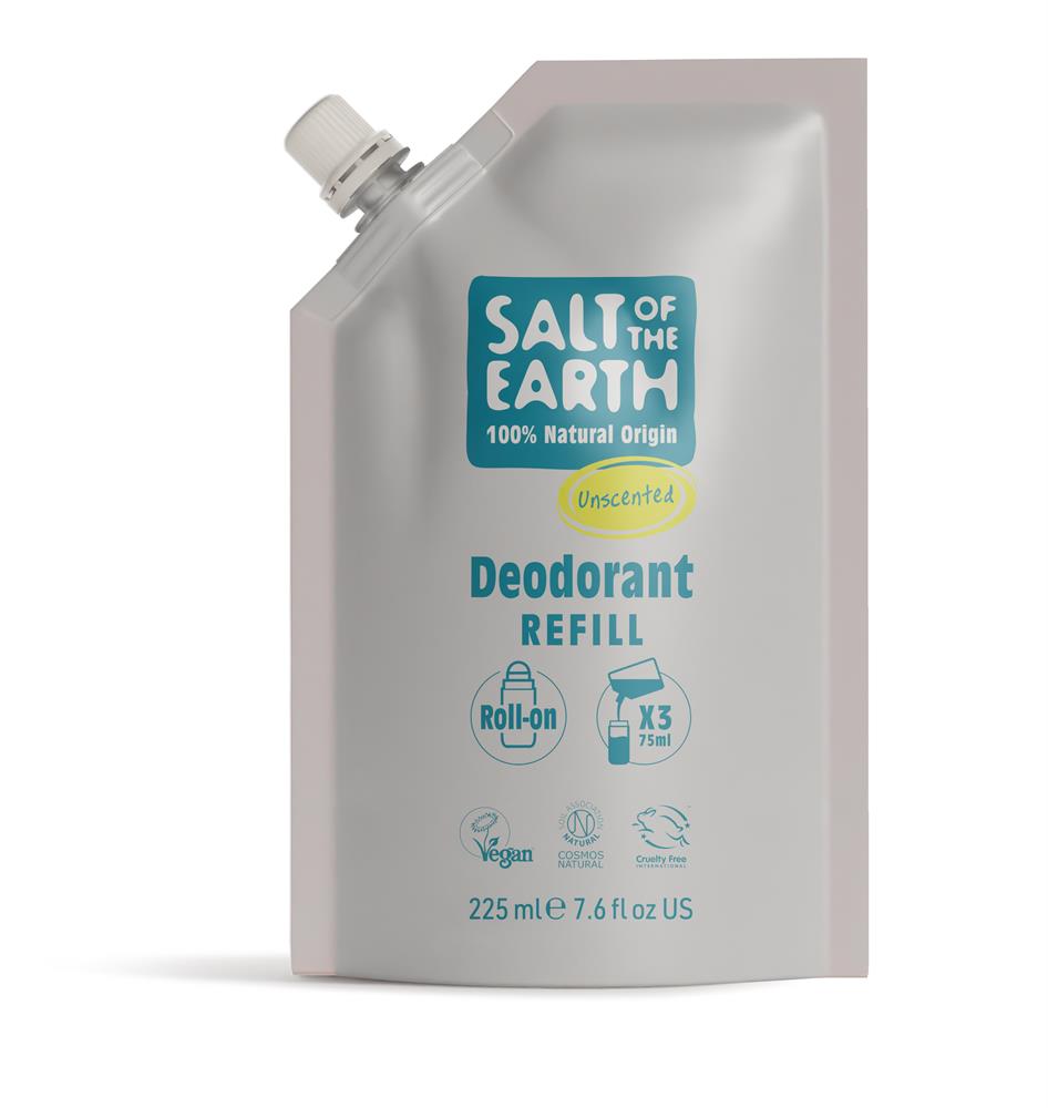Unscented Pouch Refill Rollon 225ML