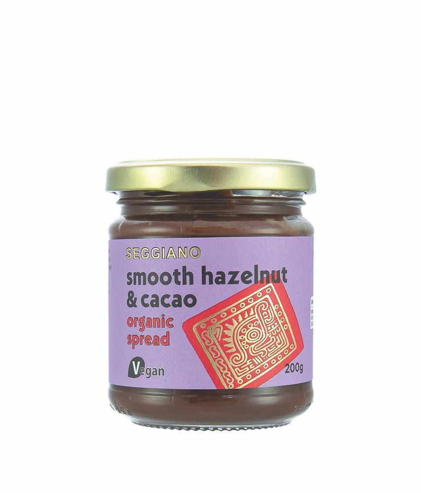 Seggiano Organic Smooth Hazelnut & Cacao Spread 200g