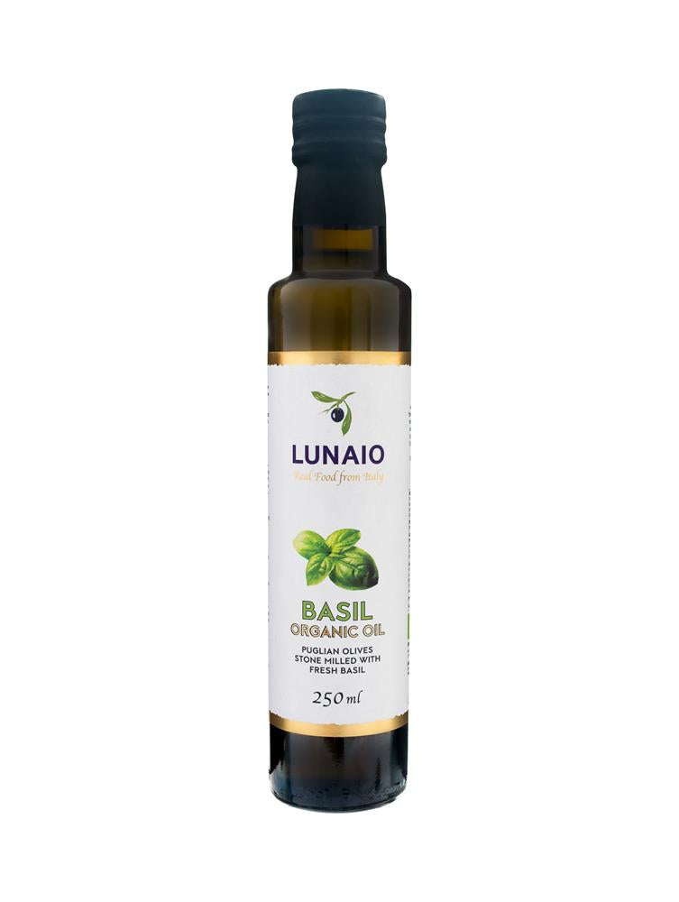 Lunaio Organic Extra Virgin Basil Oil 250ml