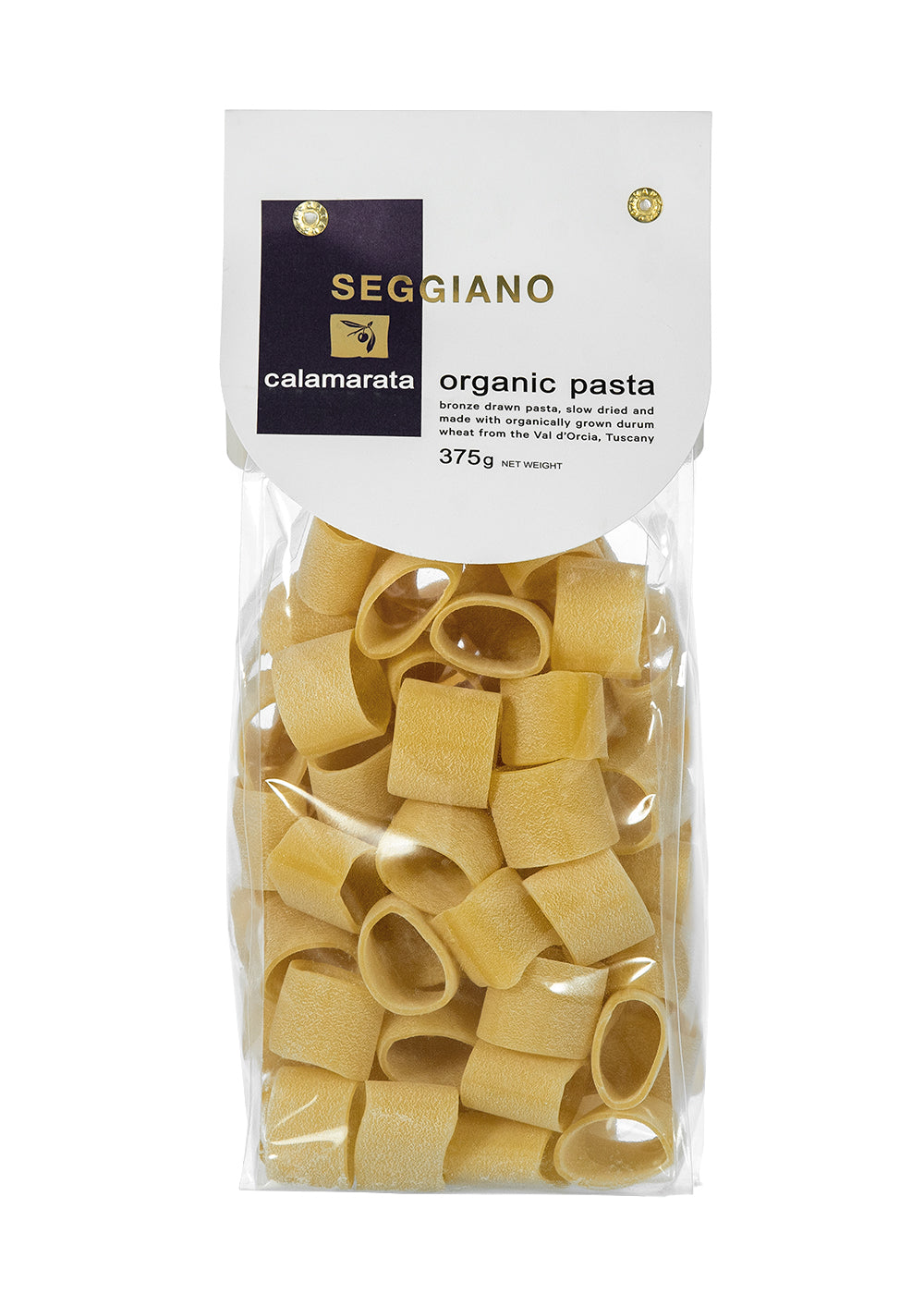 Seggiano Organic Calamarata Pasta 375g