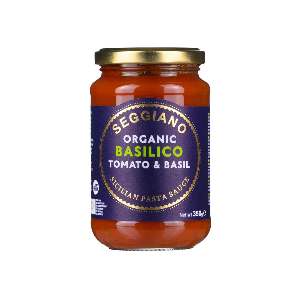Seggiano Organic Basil Pasta Sauce 350g