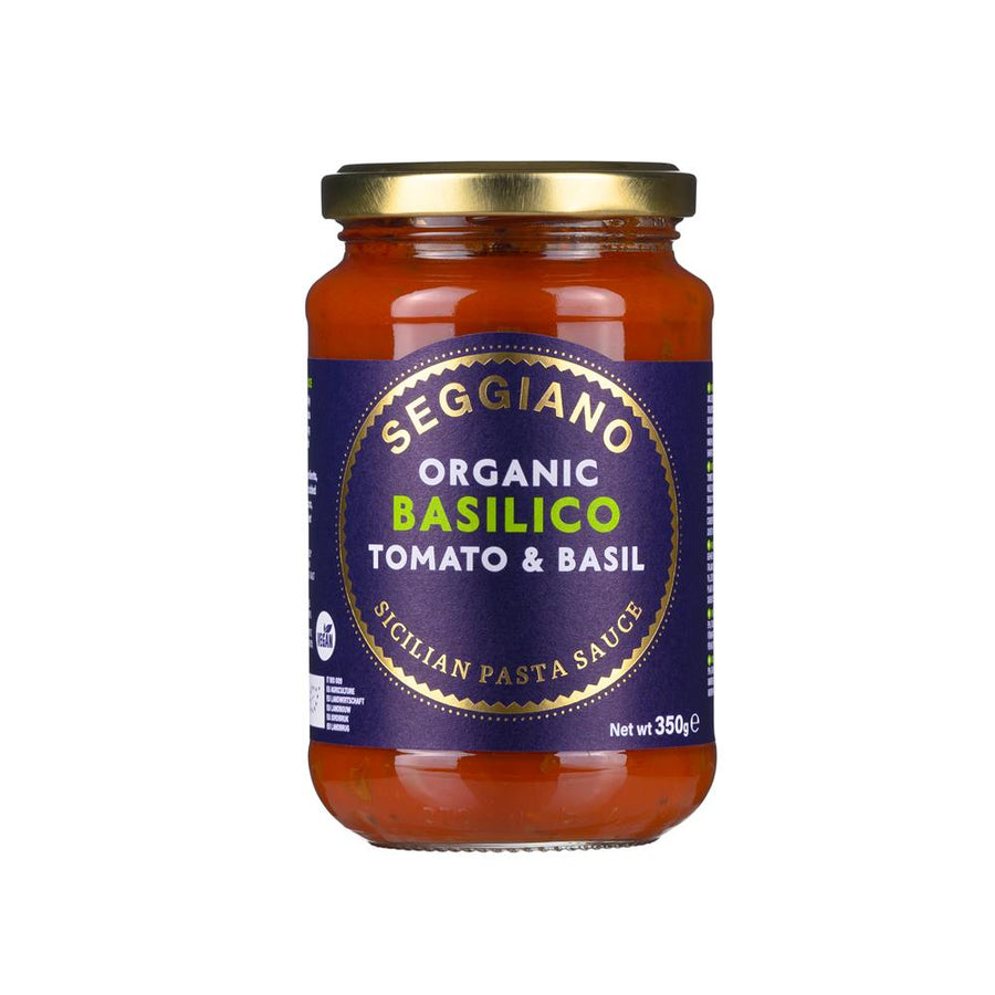 Seggiano Organic Basil Pasta Sauce 350g