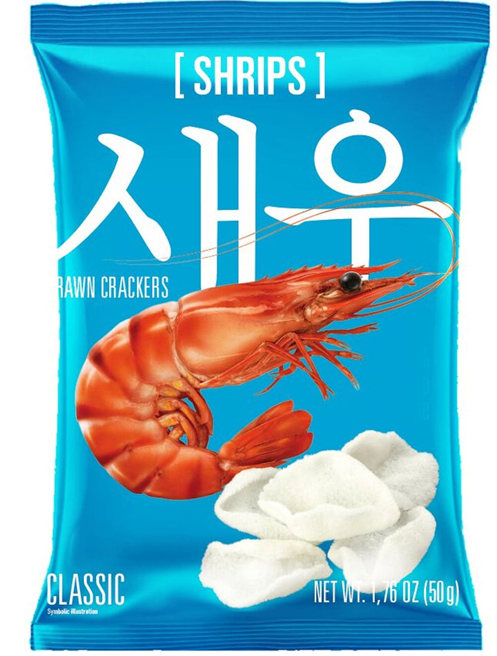 SHRIPS Prawn Crackers Original 50g