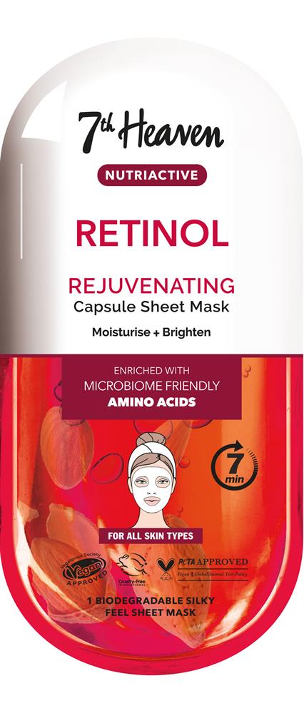7th Heaven Nutriactive Retinol Sheet Mask