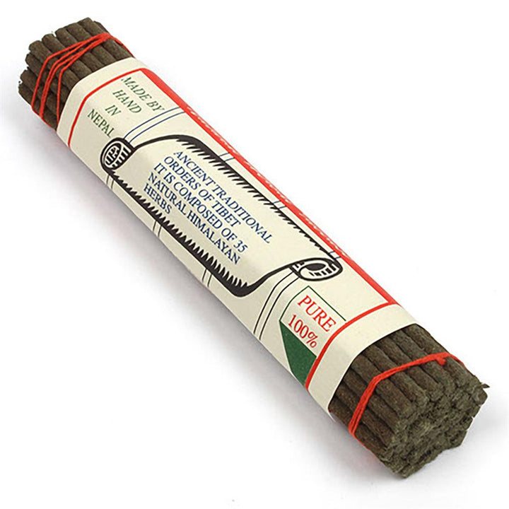 Natural Herbal Tibetan Incense Sticks - 100% Natural Ingredients