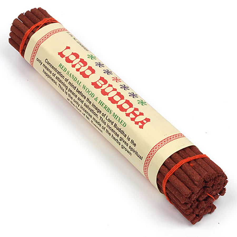 100% Natural Ingredients - Lord Buddha Tibetan Incense Sticks