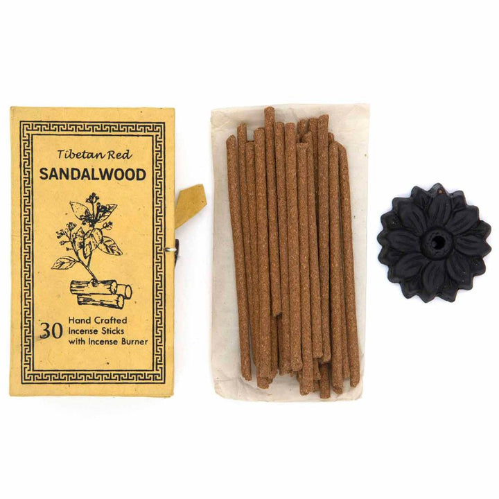 100% Natural Ingredients - Tibetan Sandalwood Incense Set
