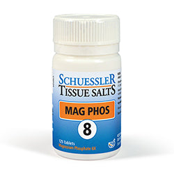 No 8 Mag Phos Tissue Salts 125 Tablets