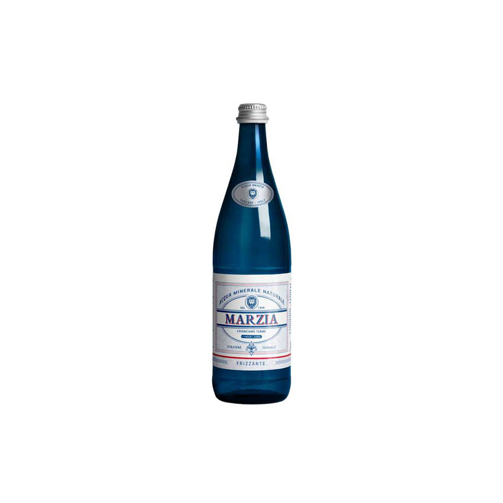 Marzia Sparkling Bottled Water GLASS 750ml