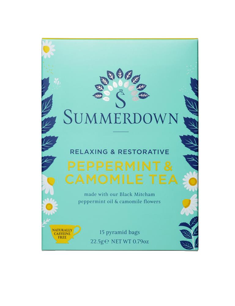 Summerdown - English Peppermint & Camomile Tea - 22.5g