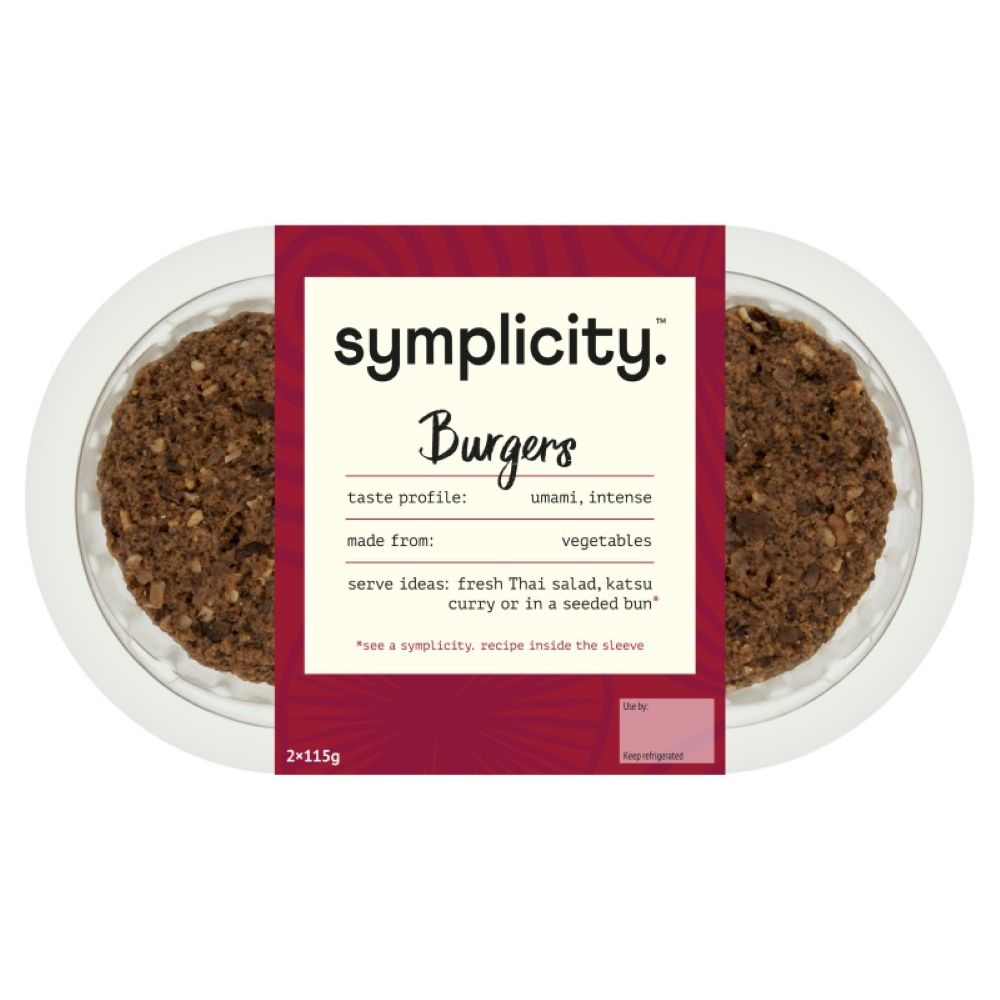 Symplicity Plant Based Burgers 230g