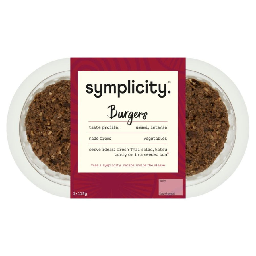 Symplicity Plant Based Burgers 230g