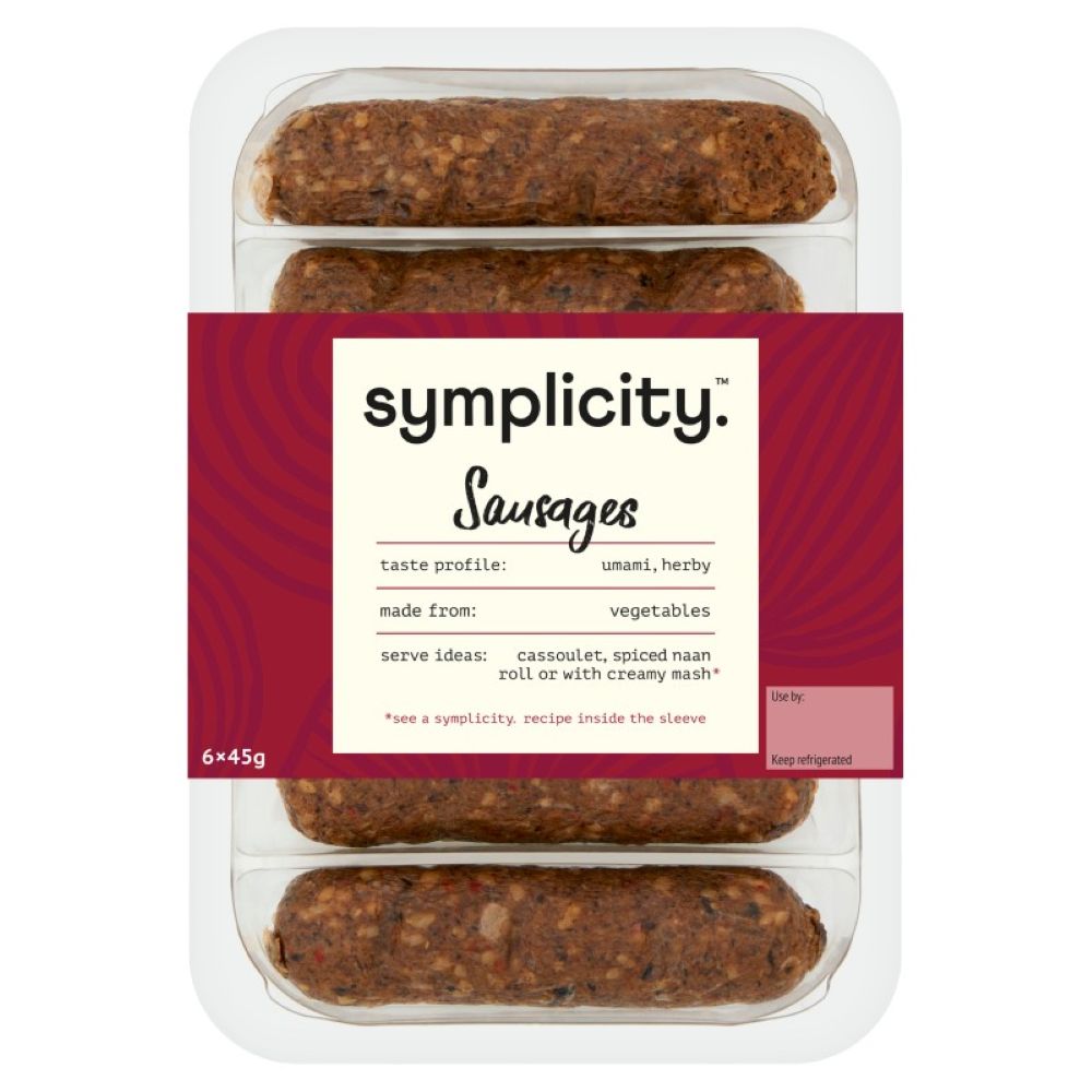 Symplicity Plant Based Sausages 270g