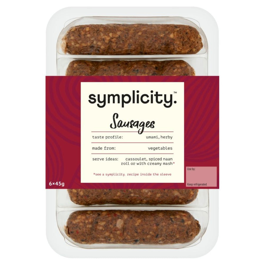 Symplicity Plant Based Sausages 270g