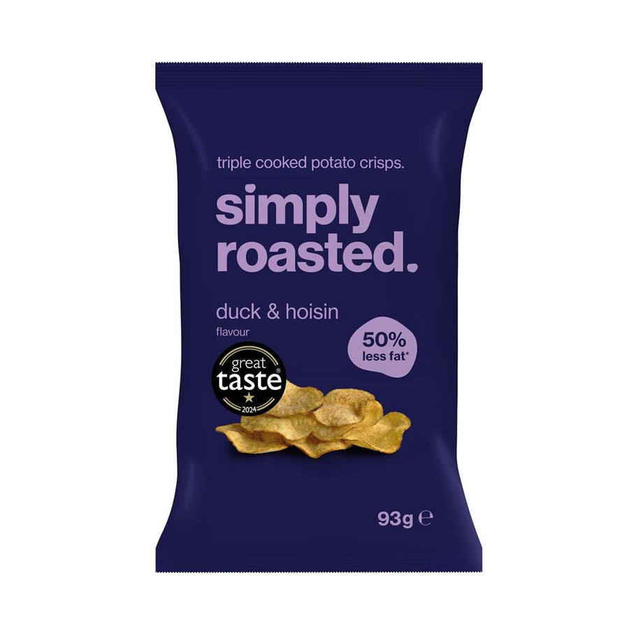 Simply Roasted Duck & Hoisin Crisps 93g