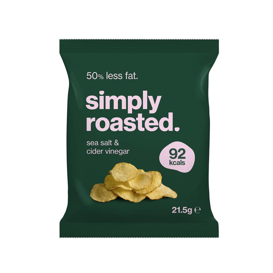 Simply Roasted Sea Salt & Cider Vinegar Crisps 21.5g