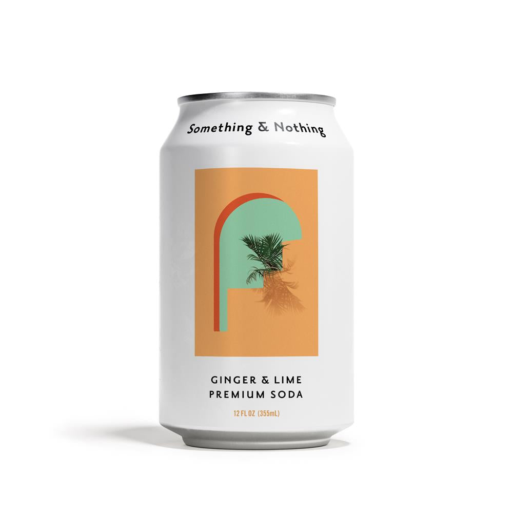 Ginger & Lime Premium Soda 330ml