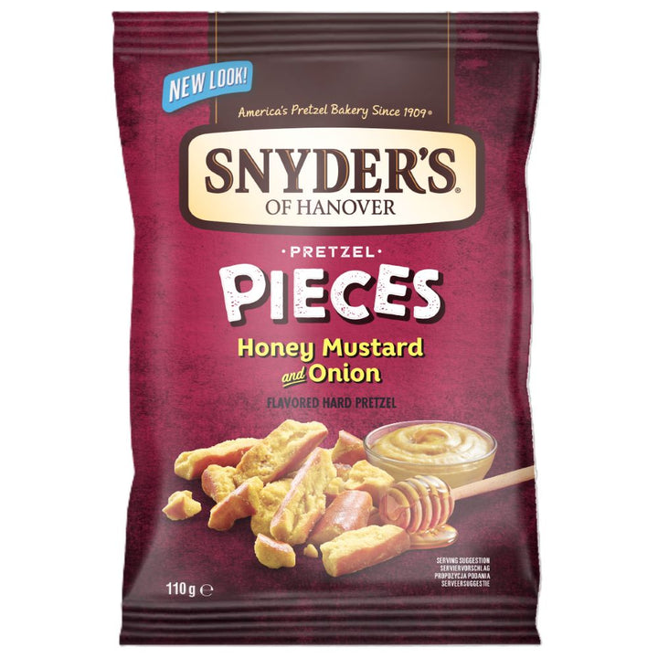 Snyder's Pretzel Pieces Honey Must & Onion 110g