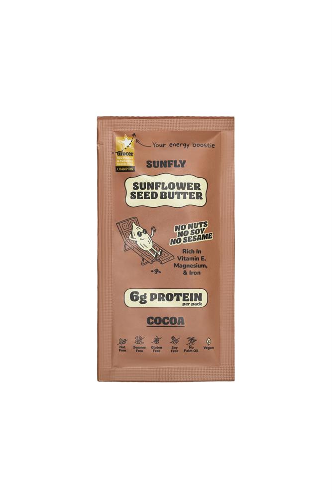 Sunfly Sunflower Seed Butter Cocoa Sachet 32g