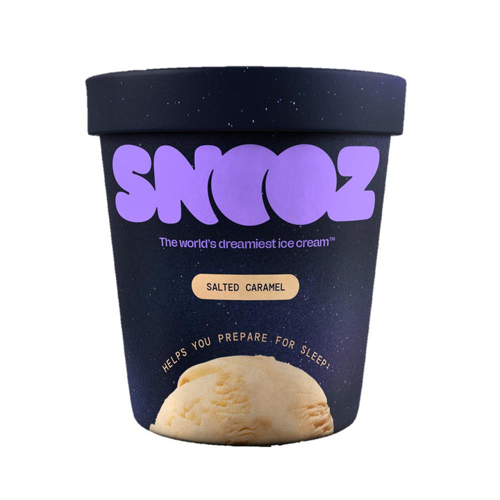 Snooz Dreamy Salted Caramel Ice Cream 470ml