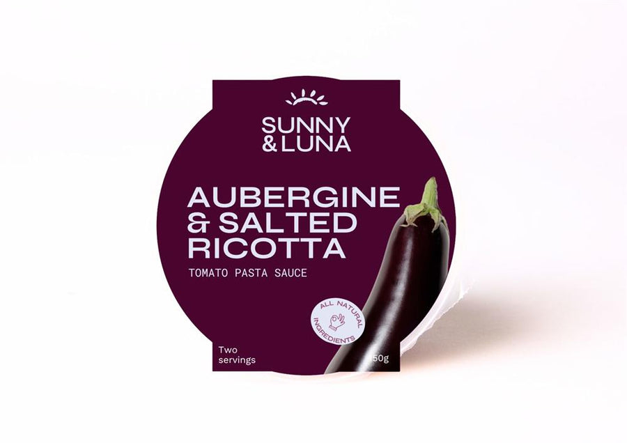 Aubergine & Salted Ricotta Tomato Sauce 180g
