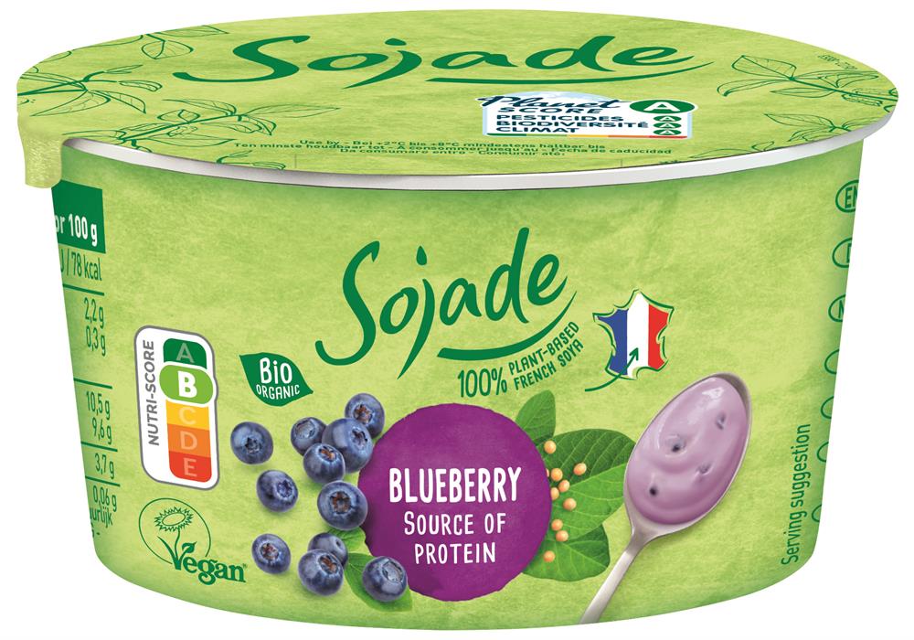 Organic Blueberry Soya Yoghurt Alternative 150g