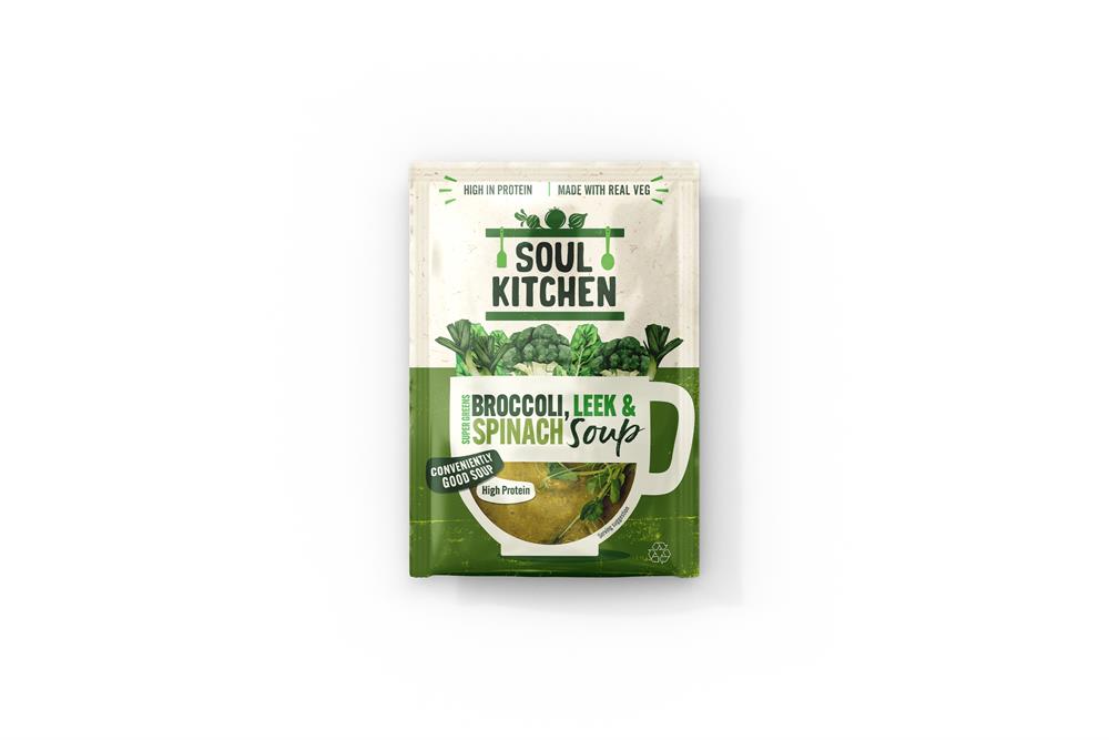 Broccoli Leek & Spinach High Protein Instant Soup 20g