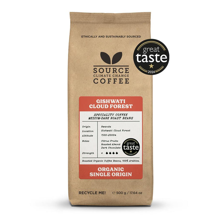 Organic Rwanda Gishwati Coffee 500g Beans