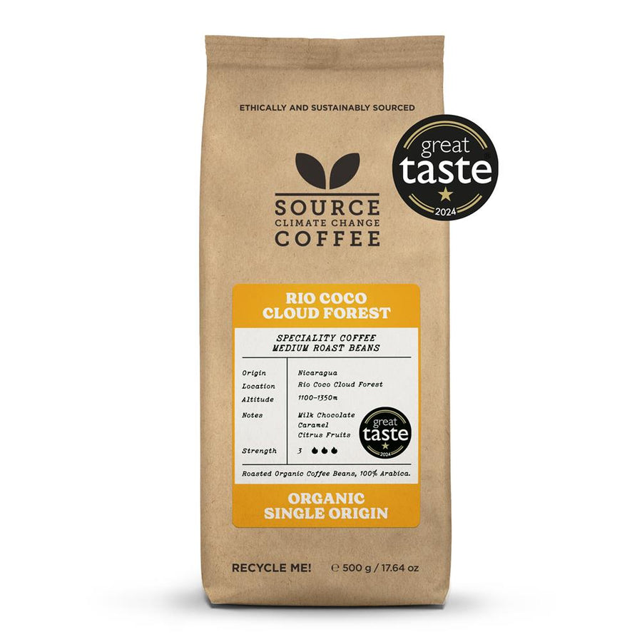 Organic Nicaragua Rio Coco 500g Beans