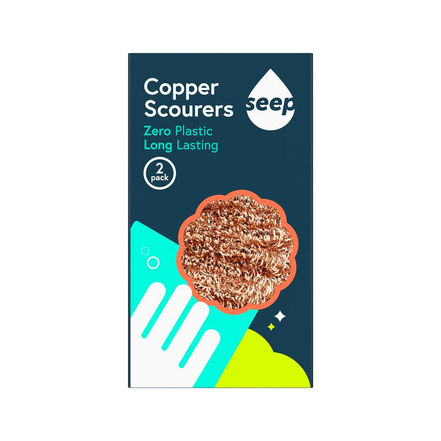 Seep Copper Scourers - 2 pack