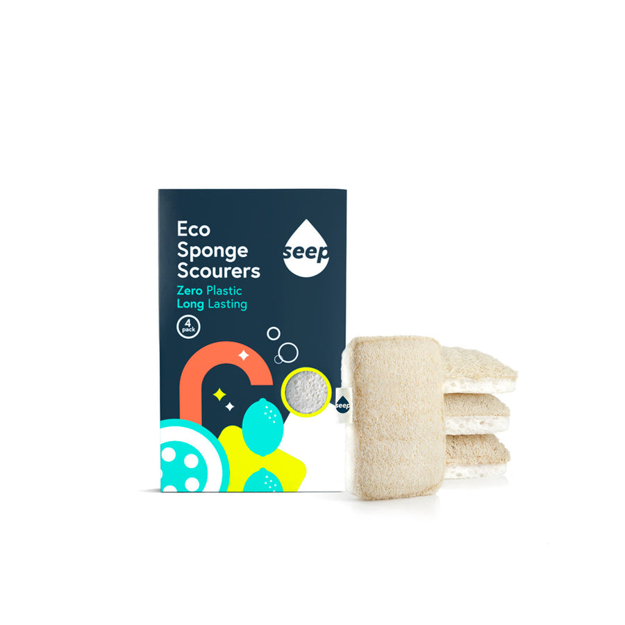 Seep Sponge Scourer - pack of 4