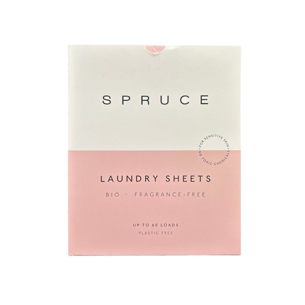 Bio Laundry Detergent Sheets - Fragrance-free - Up to 60 loads