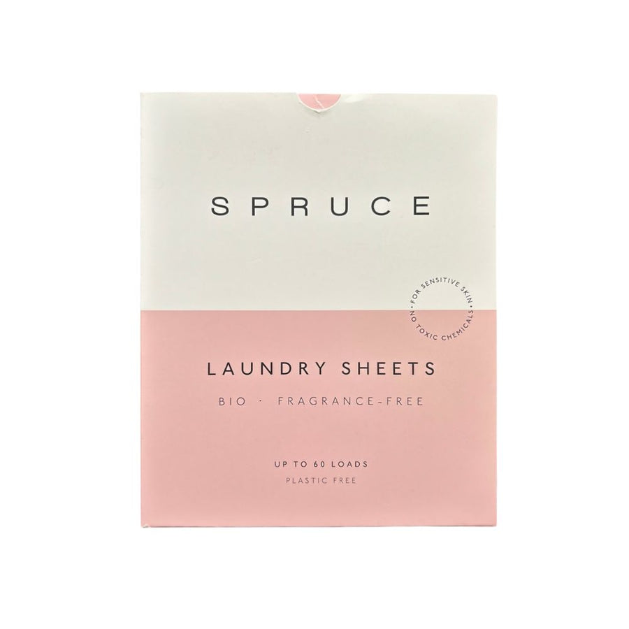 Bio Laundry Detergent Sheets - Fragrance-free - Up to 60 loads