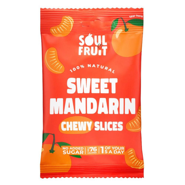 Soul Fruit - Soft Dried Sweet Mandarin 25g