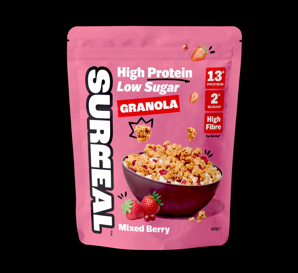 Surreal Mixed Berry Granola 300g