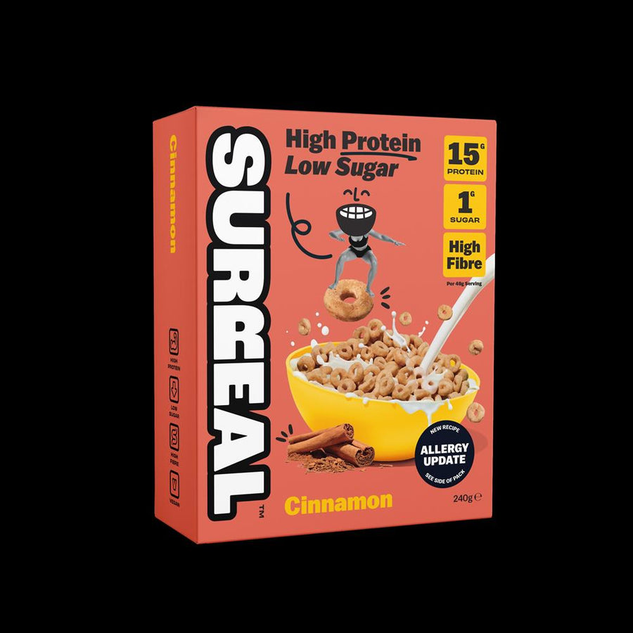 Surreal High Protein Low Sugar Cinnamon Hoops 240g