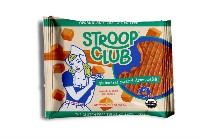 Caramel Gluten Free stroopwafels  2-pack 60g
