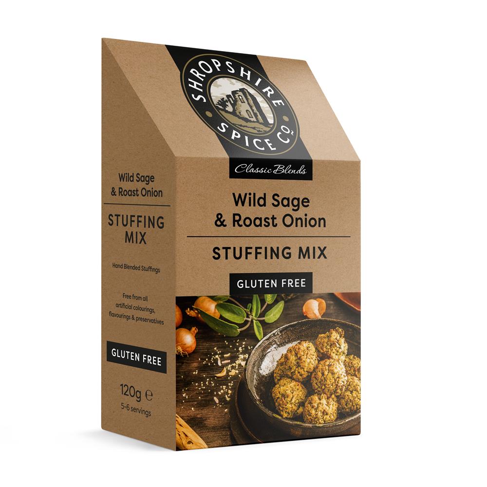 Shropshire Spice GF Wild Sage & Roast Onion Stuffing 120g
