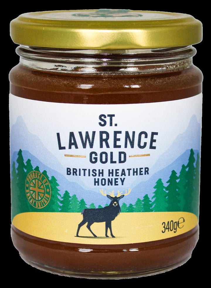 St Lawrence Gold British Heather Blossom Honey 340g