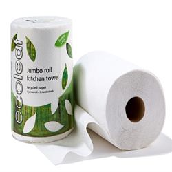 Ecoleaf Jumbo Kitchen Towel 160 Sheet Pack
