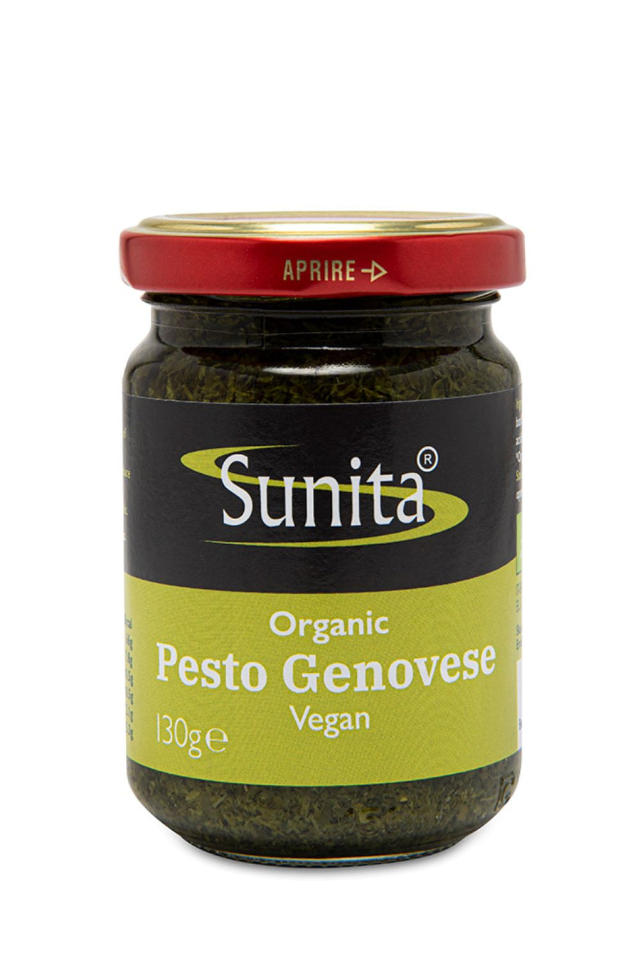 Sunita Organic Pesto Genovese 130g